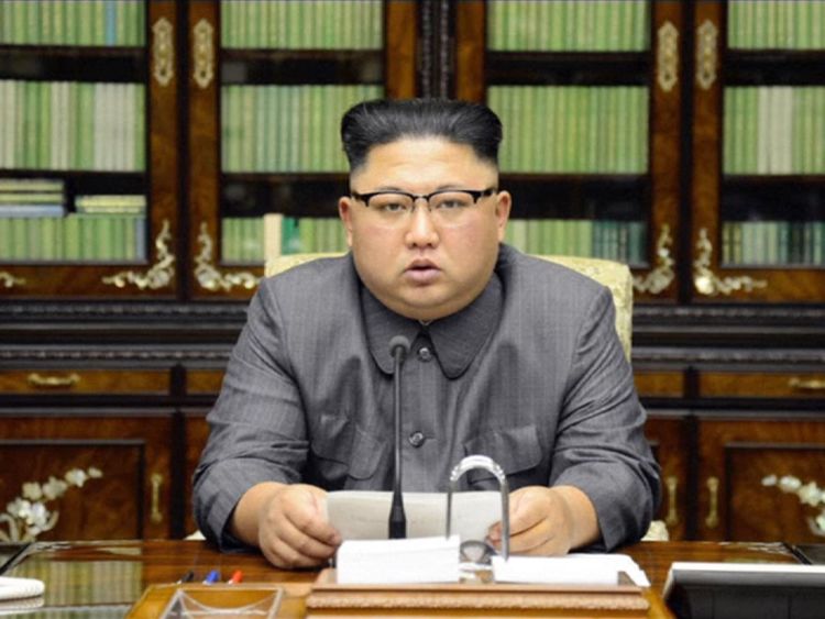  Kim Jong Un a décrit Donal Trump comme "dérangé" "/> </div>
<p>      <figcaption class=