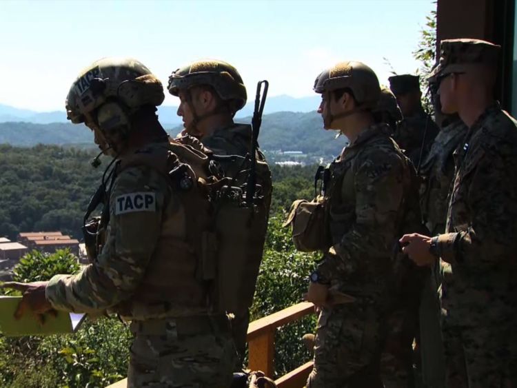  Les troupes américaines participent à un exercice militaire en Corée du Sud 