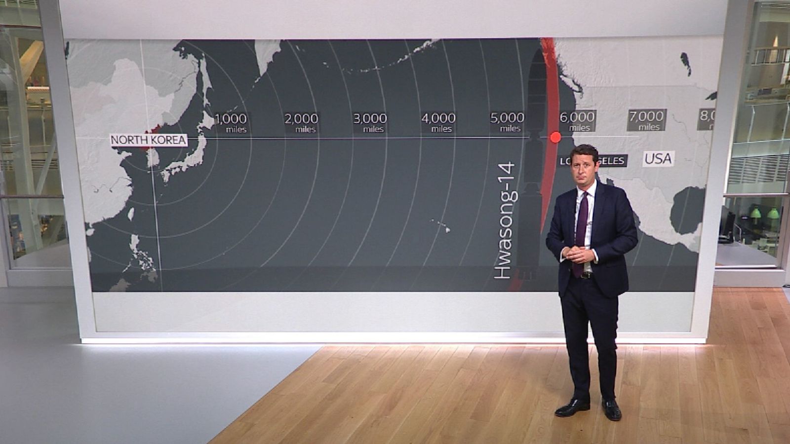  Alistair Bunkall de Sky's sur les capacités nucléaires de la Corée du Nord 