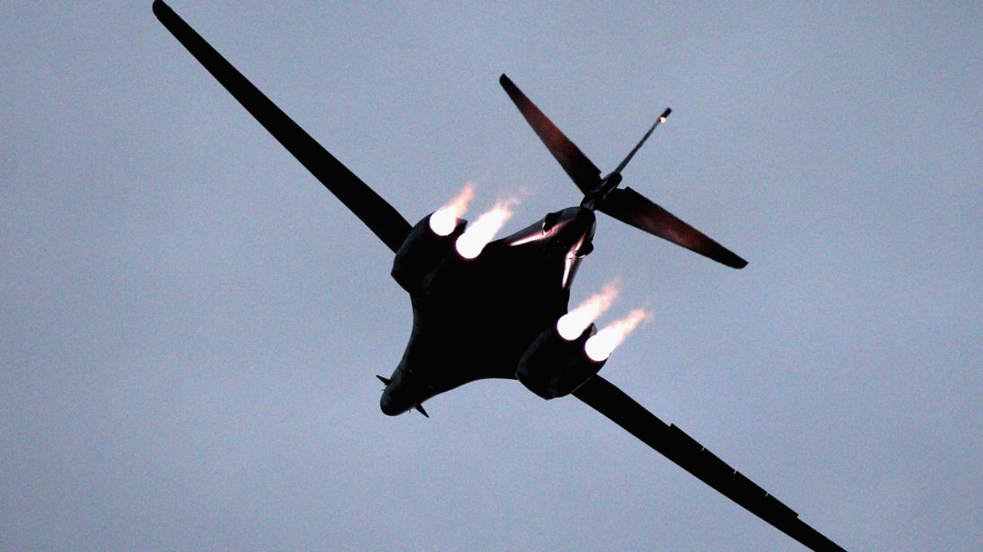  Les bombardiers de l'USAF B-1B ont été envoyés en Corée du Sud 