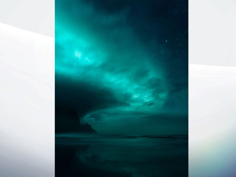  Gagnant dans la catégorie Aurorae, Ghost World. Pic: Mikkel Beiter 