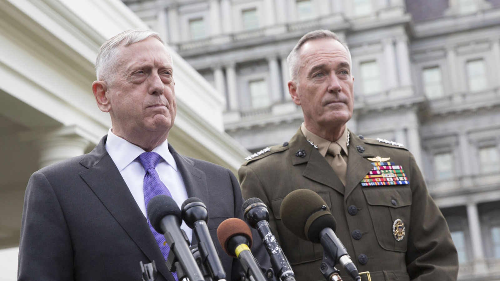  Le secrétaire de la Défense James Mattis a fait la dernière déclaration américaine sur la Corée du Nord 