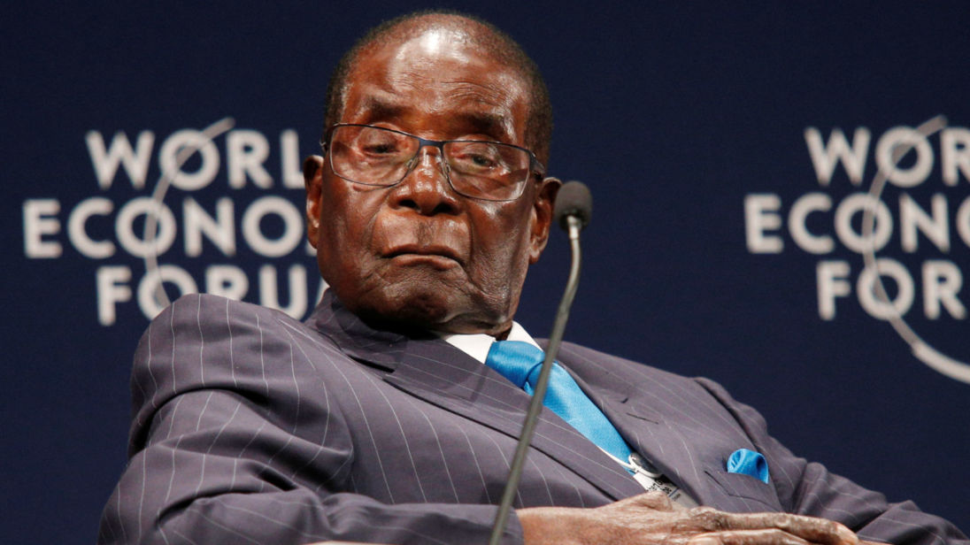  Robert Mugabe au Forum économique mondial de Durban 