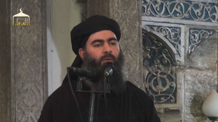 Abou Bakr al Baghdadi, le leader de l'EIIL, filmé à Mossoul 