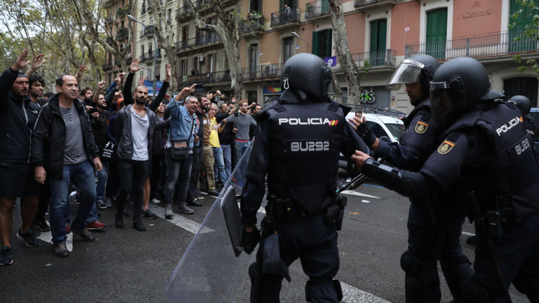  Protestations de Catalogne 