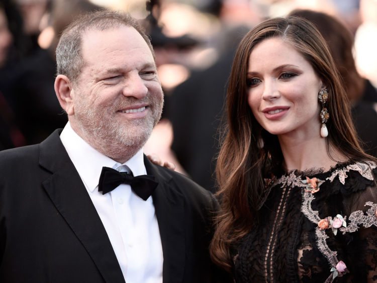  Le producteur et son épouse Georgina Chapman au Festival de Cannes en 2015 