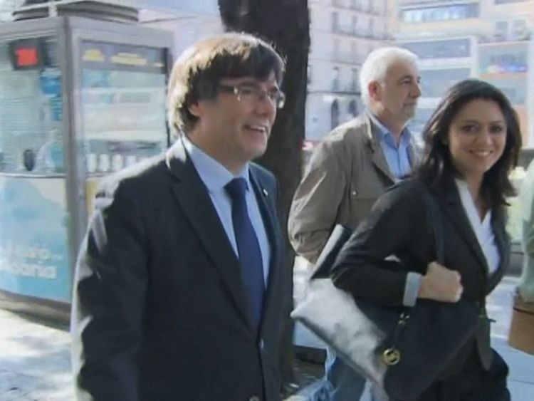  Carles Puigdemont fait face à des accusations y compris la rébellion et la sédition 