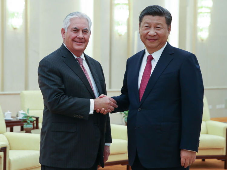 M. Tillerson a déclaré que la Corée du Nord avait parlé avec Xi Jinping 