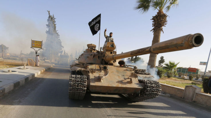  Militant de l'État islamique à Raqqa 
