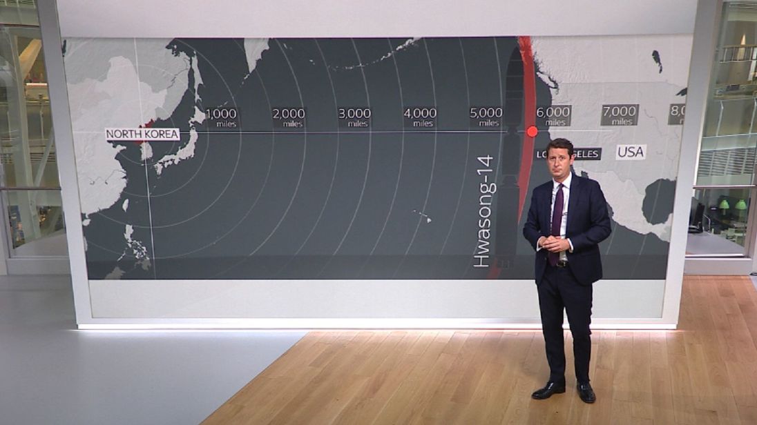  Alistair Bunkall de Sky sur les capacités nucléaires de la Corée du Nord 