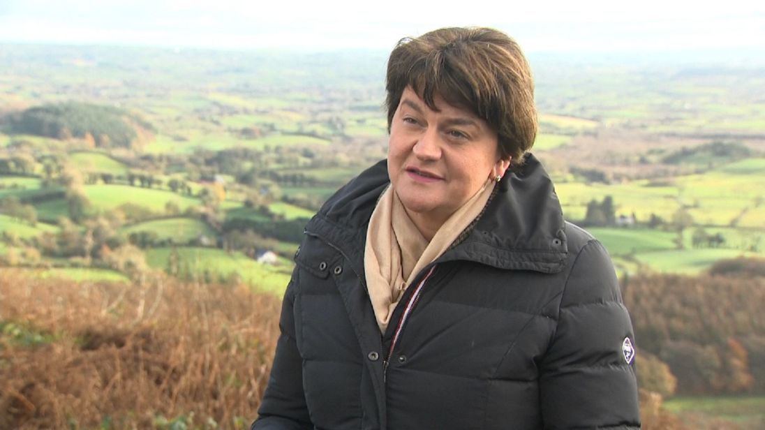  DUP leader Arlene Foster 