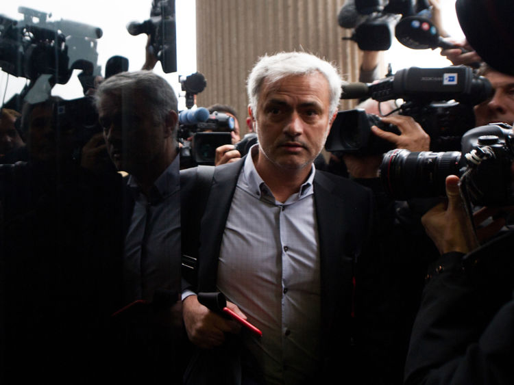  Mourinho a été accusé d'avoir fraudé les autorités de £ 2.9m 