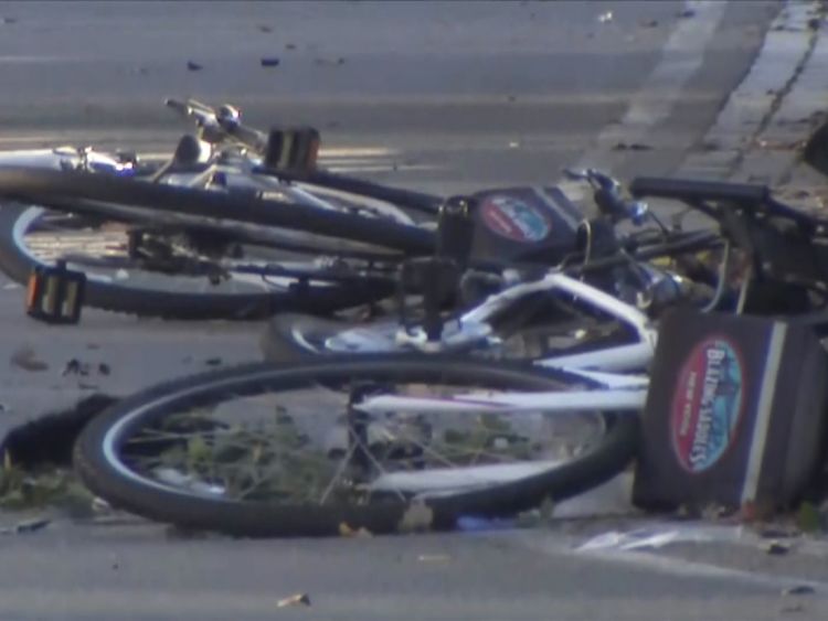  Un camion aurait labouré des cyclistes sur une piste cyclable 