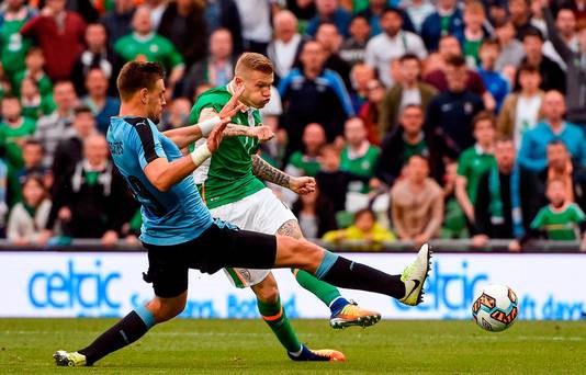 Une impressionnante Irlande retourne à la victoire face à l'Uruguay avant l'affrontement crucial de l'Autriche