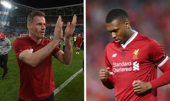 Jamie Carragher révèle que Daniel Sturridge l'a confronté à des commentaires sur Sky Sports