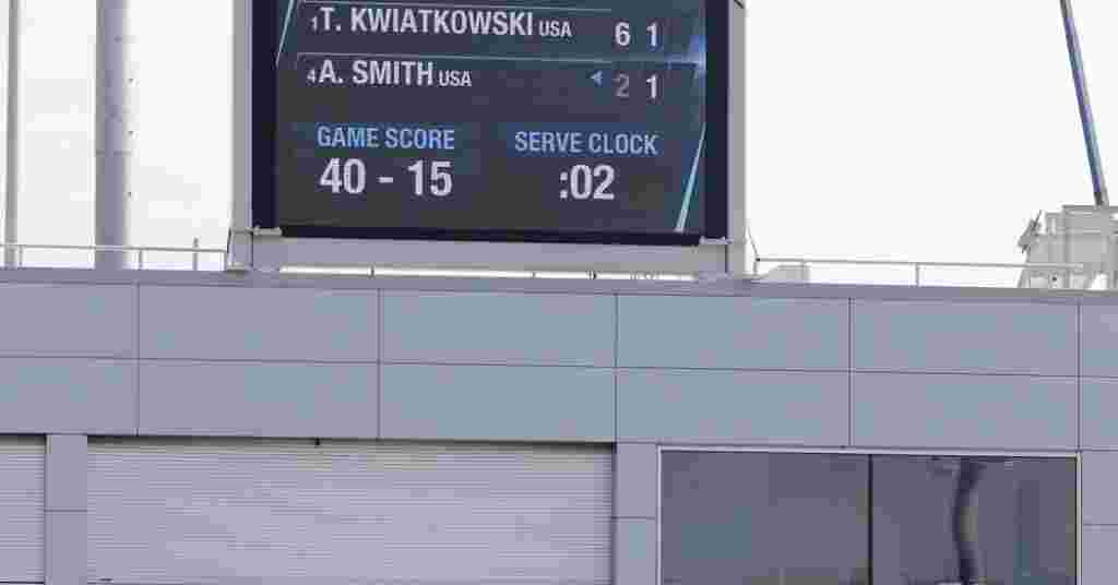 US Open Will Test Countdown Clock and Coaching Rules