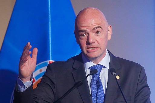 Le président de la FIFA, Gianni Infantino, soutient l'utilisation VAR à la Coupe du Monde FIFA 2018