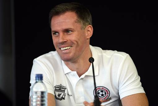 Jamie Carragher avec une cavité comique dans les signatures d'été d'Everton sur Twitter