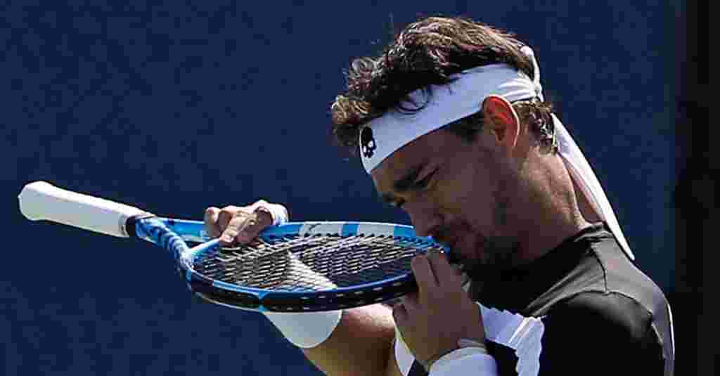 Sports of the Times: Un Rude brut obtient Fognini lancé à partir de l'Open – et Good Riddance