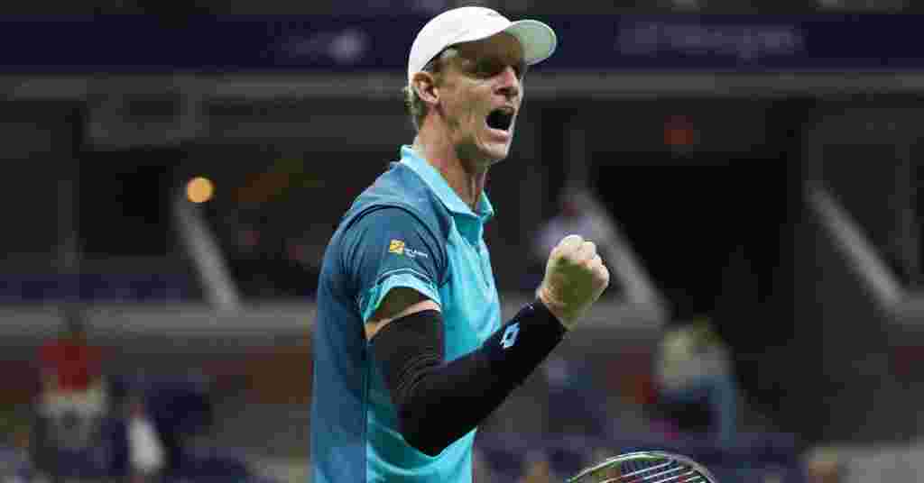Avec la raquette et la voix, Kevin Anderson cherche à faire du bruit à l'US Open