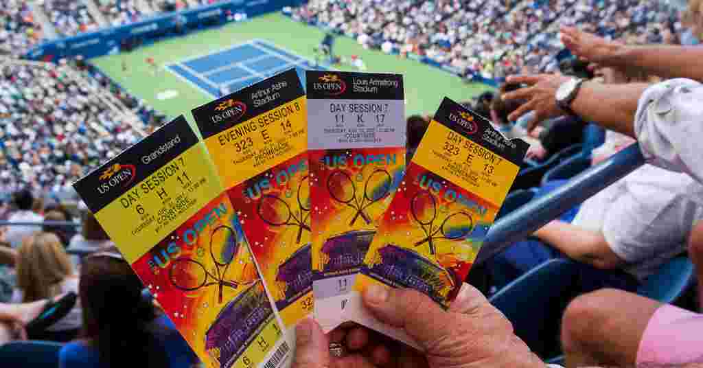 Peter Max's US Open Image: Variation sur un thème classique