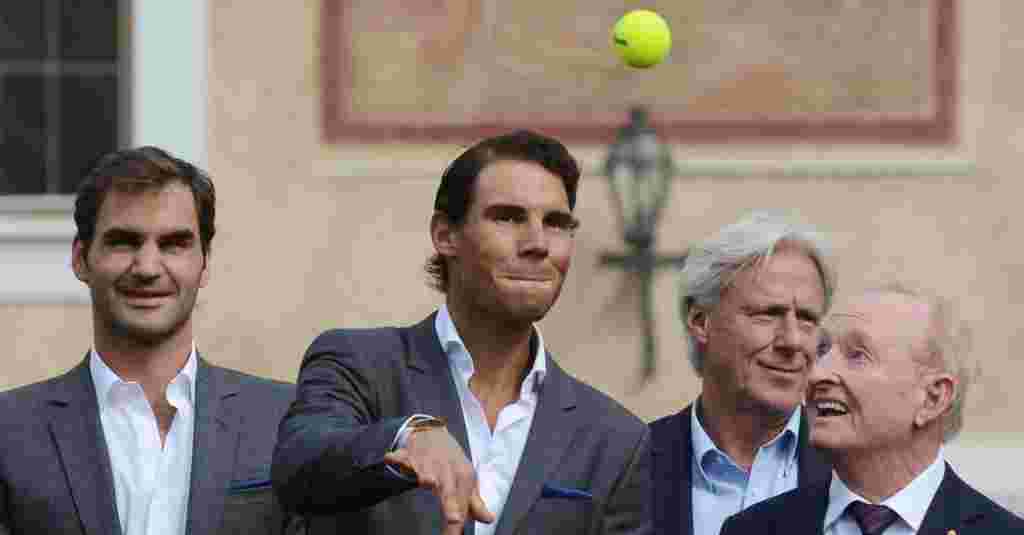 Le tennis: pour Laver Cup, Roger Federer et Rafael Nadal sont sur le même côté