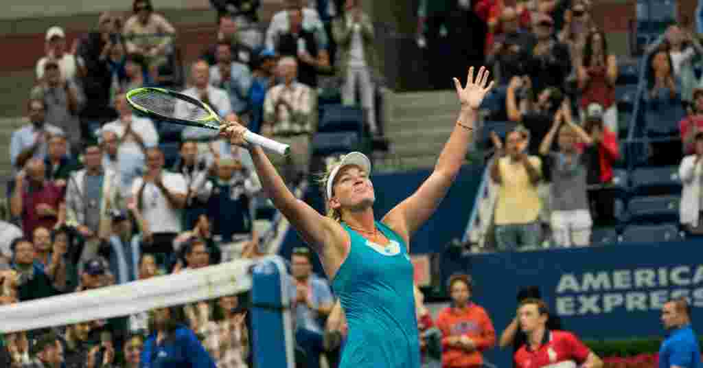 CoCo Vandeweghe dirige l'équipe américaine lors de la finale de la Fed Cup