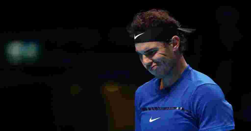 Rafael Nadal se retire de la finale de l'ATP avec une blessure au genou
