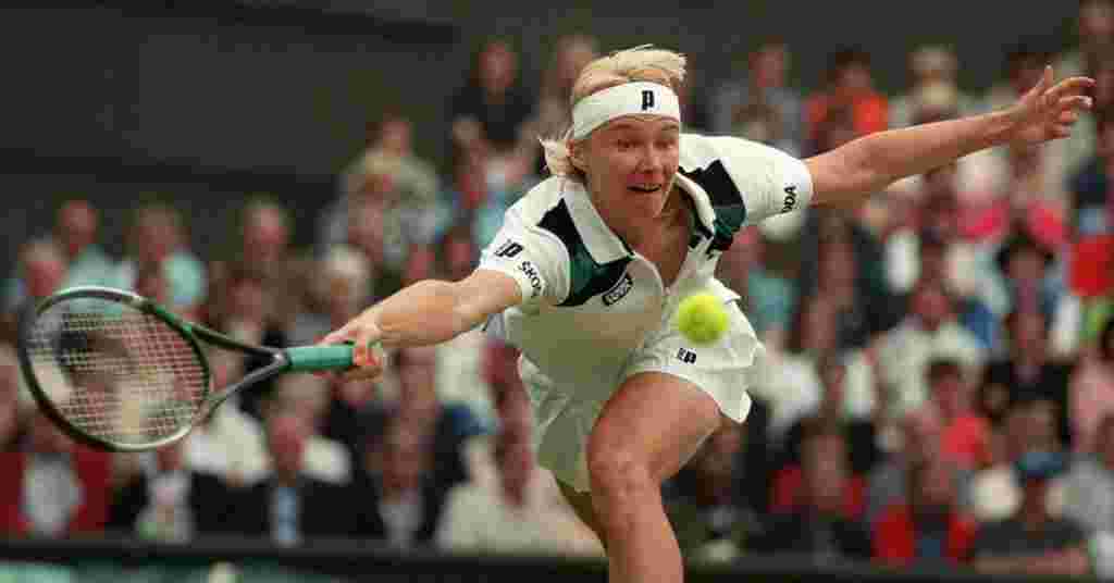 Sur le tennis: un perfectionniste de tennis qui était décidément humain