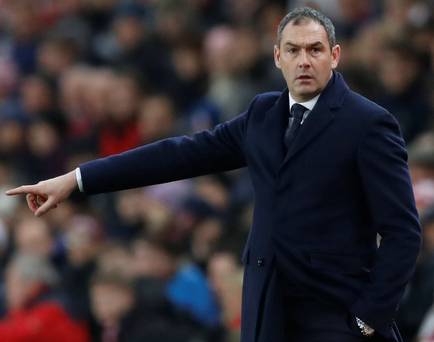 Clément frustré alors que Swansea a touché le fond