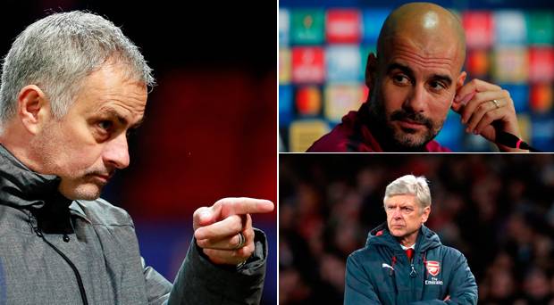 Le manager de Man United, Jose Mourinho, vise à creuser à la dérobée Pep Guardiola et Arsène Wenger au sujet des blessures