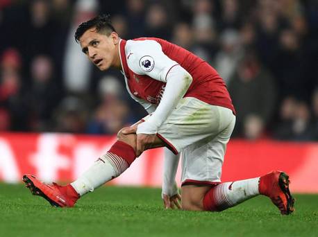 Manchester City à revenir pour Alexis Sanchez d'Arsenal en Janvier