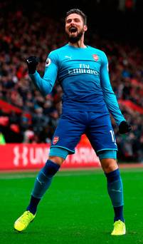 Giroud se lève pour sortir Arsenal de prison
