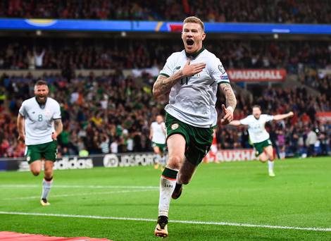 La star irlandaise James McClean remporte le trophée RTÉ de l'année
