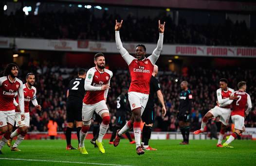Danny Welbeck envoie Arsenal en demi-finale de la Coupe Carabao