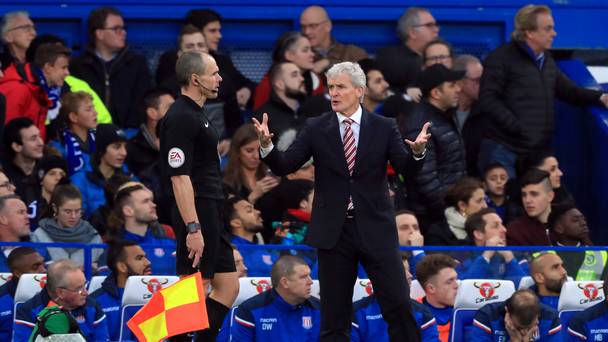 Mark Hughes croit que Stoke à son plus fort aurait encore perdu à Chelsea