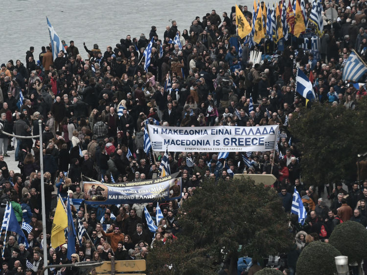  Les Grecs ont contesté le nom du pays de Macédoine depuis 1991 
