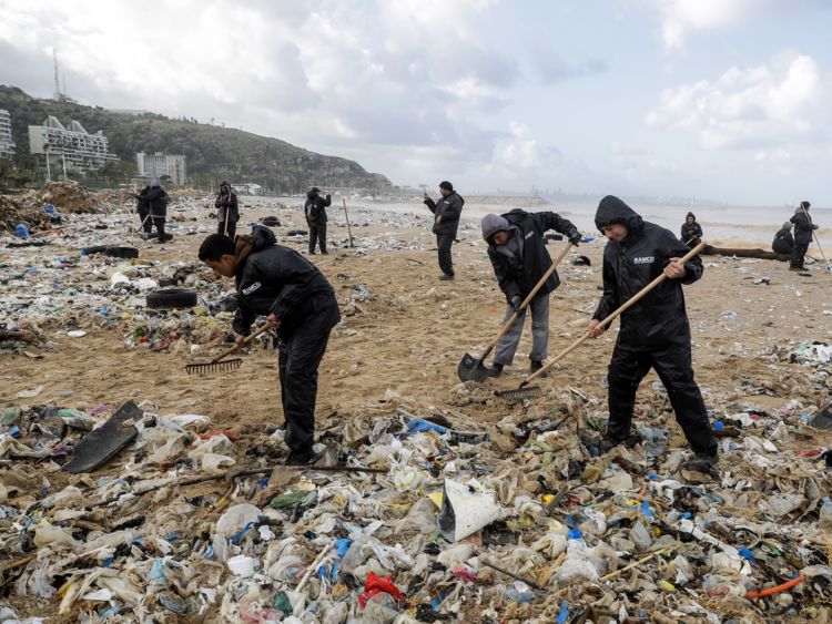  Une grande partie des déchets du Liban est déversée dans la mer 