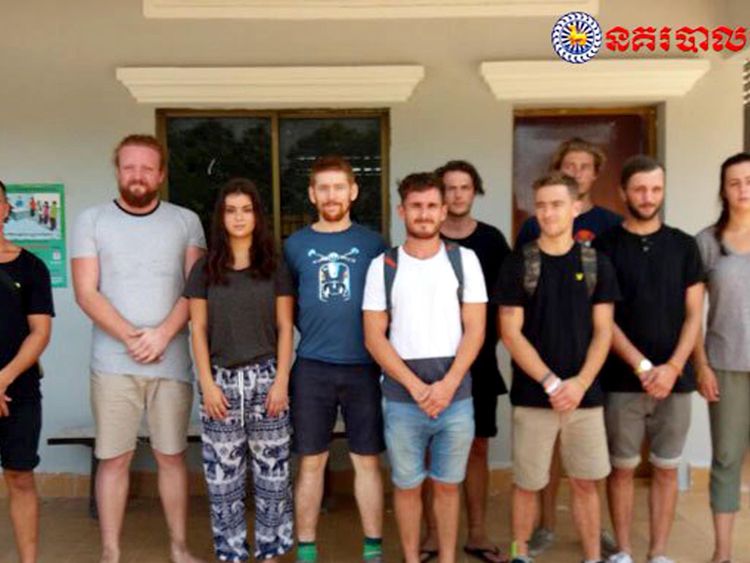  Arrestations au Cambodge 