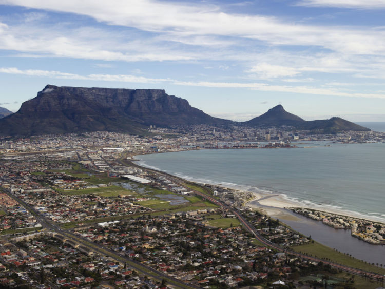  Table Mountain et Cape Town 