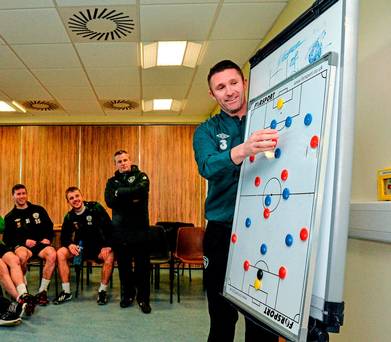 Commentaire: Ambitieux Robbie Keane est un patron irlandais en attente