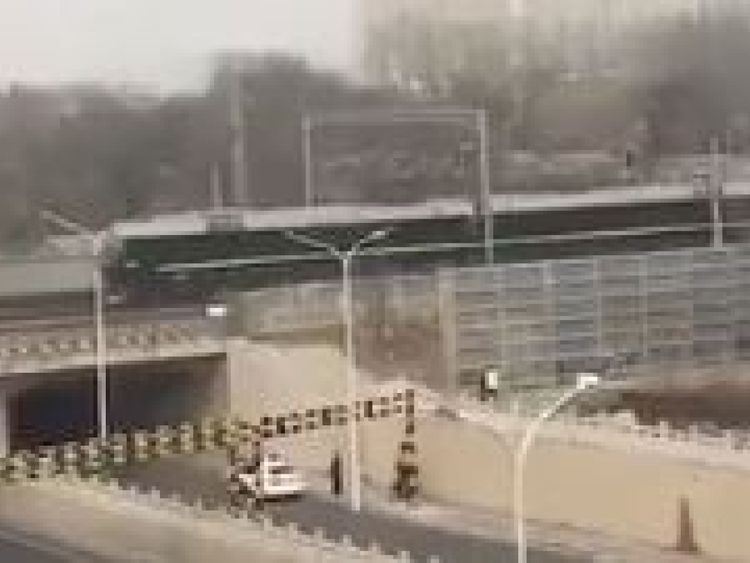  Ce train diplomatique, qui porterait Kim Jong Un, a été aperçu en train de courir à Pékin 