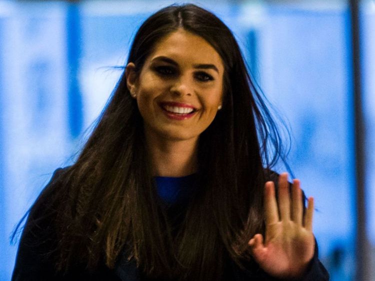  Hope Hicks dans Trump Tower 