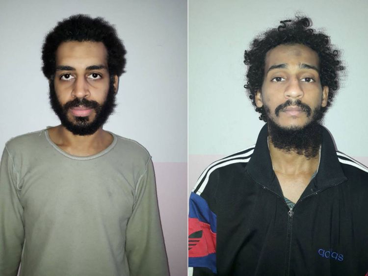  Alexanda Kotey (à gauche) et Shafee Elsheikh 