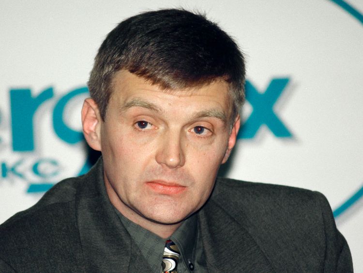  Alexander Litvinenko, photographié en 1998, accusa le président Poutine d'avoir ordonné sa mort 