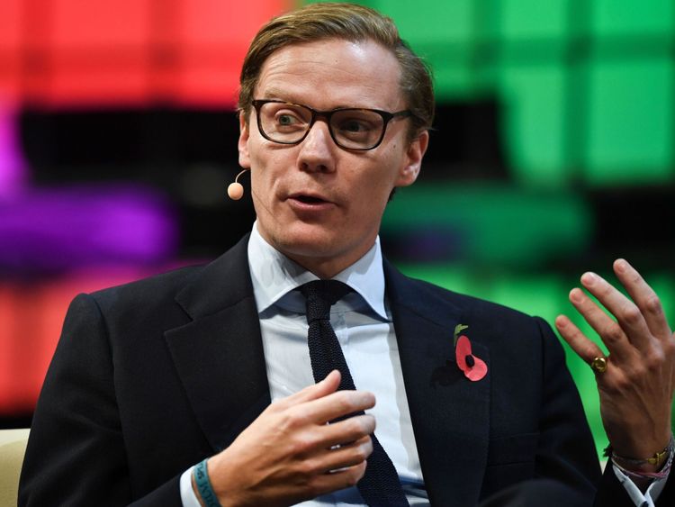  Alexander Nix, directeur de Cambridge Analytica 