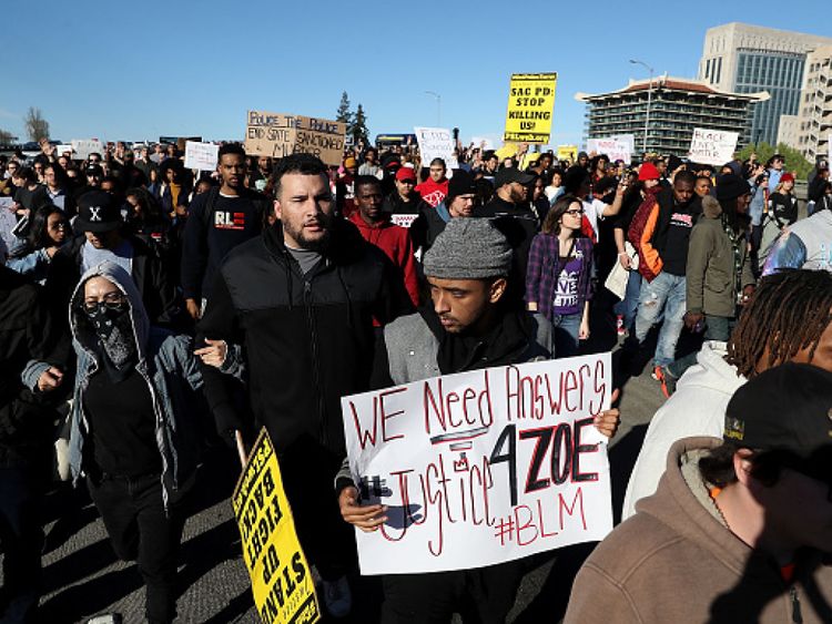   le 22 mars 2018 à Sacramento, Californie 