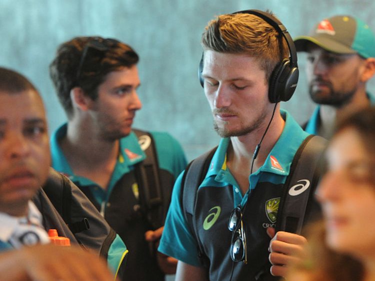  Ballon de Cameron Bancroft qui a causé la controverse 