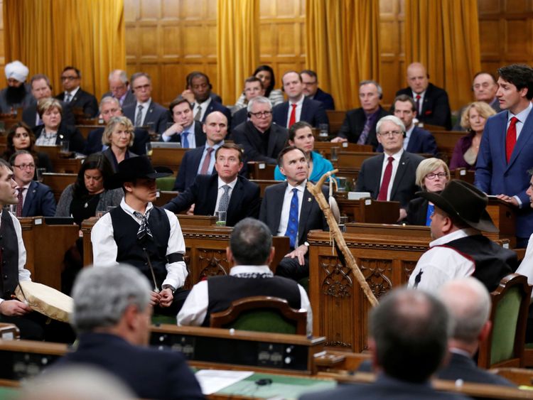  Canada Le premier ministre Justin Trudeau exonère les Tsilhqot de la nation 
