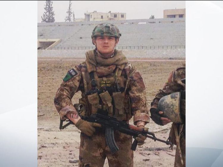  L'ancien soldat britannique Daniel travaillait comme infirmier à Afrin 